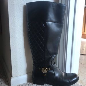 Liz Claiborne wide calf boots